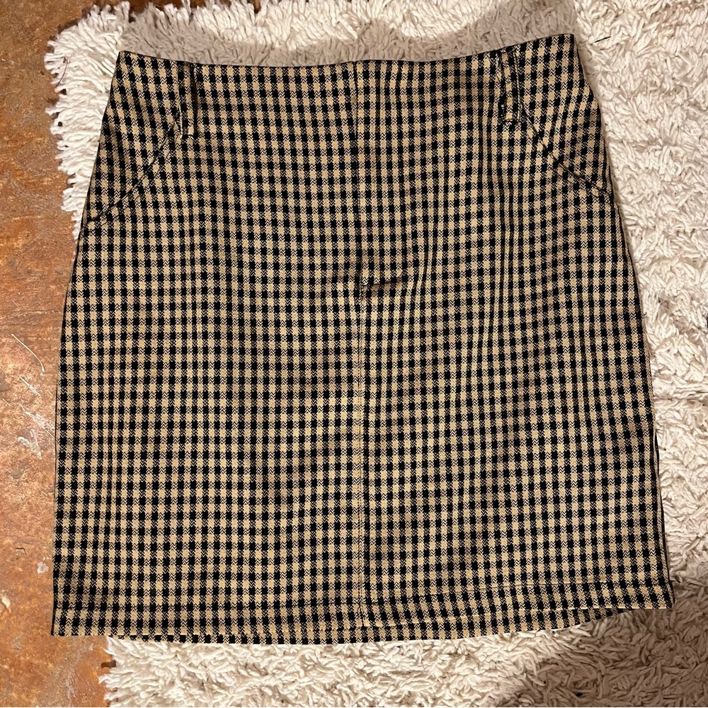 Plaid Mini-Skirt